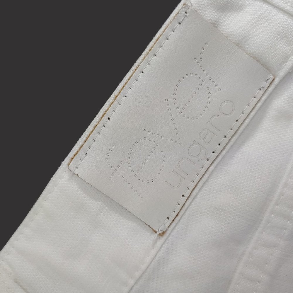 Ungaro Fever Women's White Jeans - Picture 6 of 8